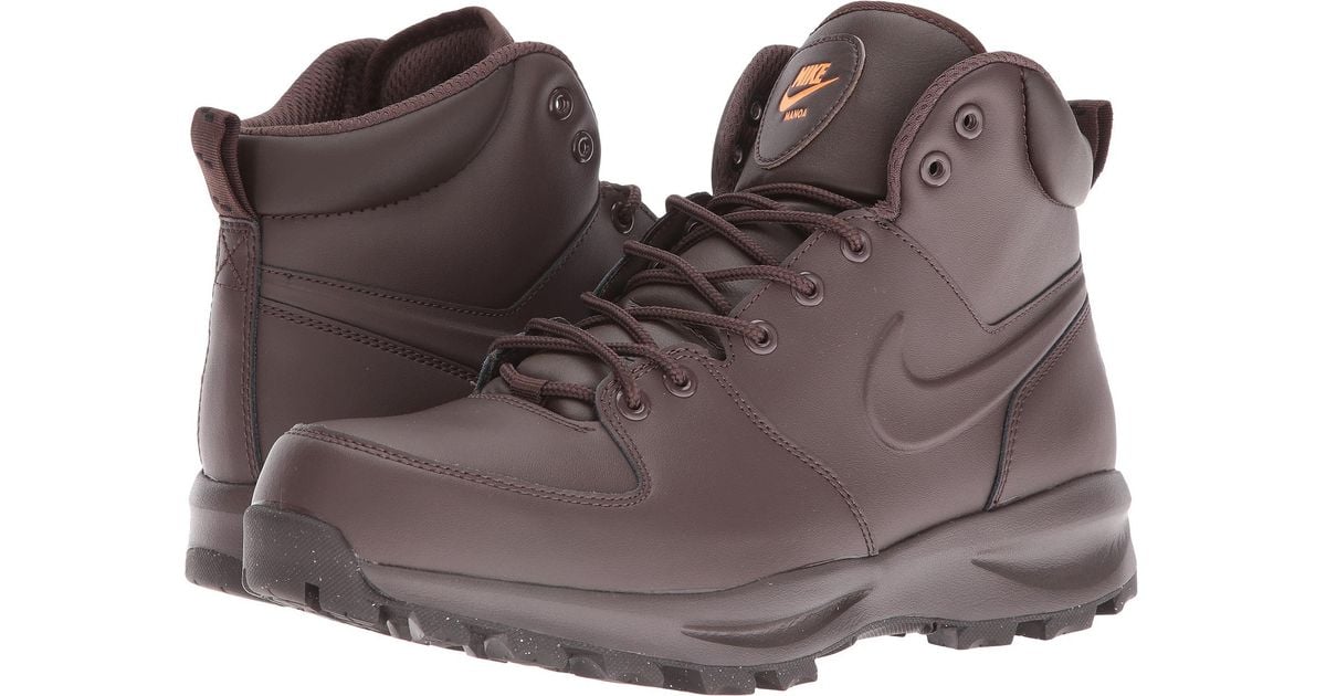 Brown nike manoa hotsell